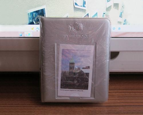 Fuji Mini Book Photo Album for Fujifilm Instax Mini 210 Films - Gray