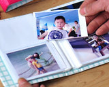 Fuji Mini Book Photo Album for Fujifilm Instax Mini Films - Blue Cloud