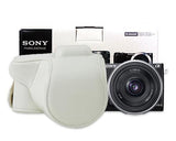 Retro Sony NEX-5T Camera Leather Case