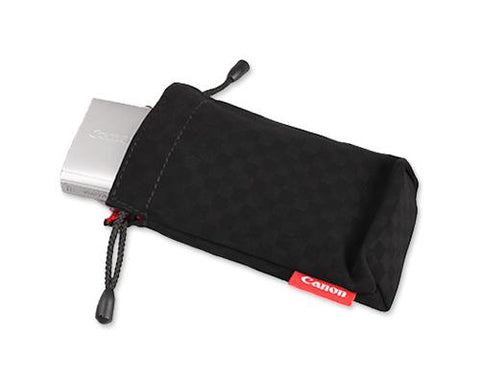 Soft Pouch for Digital Camera - Black