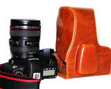 Retro Canon EOS 6D Camera Leather Case