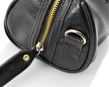 Chic Mini Shoulder Bag with Detatchable Strap - Black