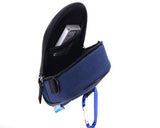 Dual Zipper Samsung ST150F Digital Camera Case - Dark Blue