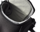 Soft Mirrorless Camera Bag with Detatchable Battery Pouch - Black