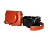 Retro Panasonic Lumix DMC-LX100 Camera Leather Case