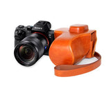 Retro Sony Alpha a7II Camera Leather Case