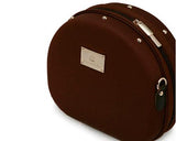 Hamburger Shoulder Case Bag for Fujifilm Instax Mini Camera - Coffee