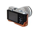 Fujifilm X-M1 Genuine Leather Half Camera Case