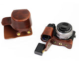 Premium Series Sony Alpha a6300 Camera Leather Case