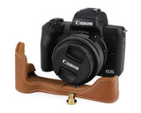 Canon EOS M50 Genuine Leather Half Camera Case