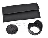 58mm Lens Filter Set with Carrying Case for DSLR Camera Lens