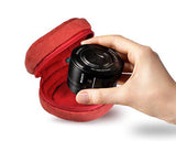 Zipper Sony DSC-Q100 Camera Lens Case - Petal