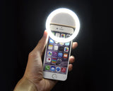 Smartphone Selfie Ring Light - White