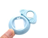 Mini Selfie Photo Lens Frame for Fujifilm Instax Mini 7S Mini 8 - Blue