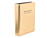 Mini Book Style Photo Album for Fujifilm Instax Mini Films - Gold