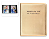 Mini Book Style Photo Album for Fujifilm Instax Mini Films - Gold