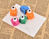 Mini Paper Punch Shapes 5 Pieces Craft Punchers Hole Punches for Scrapbooking