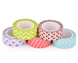 5 Pcs Washi Masking Tape Craft Decoration