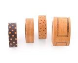 4 Pieces Washi Tape Set Decorative Masking Tape for DIY Crafts