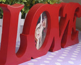 Sweet Love Series Wedding Photo Frame - Red