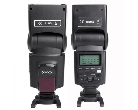 Godox Speedlite TT680C Canon Flash with GP Rechargeable Batteries