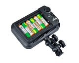 Godox LED 126 Video Light with GP Rechargeable Batteries