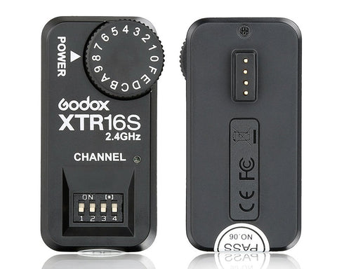 Godox XTR-16S 2.4G Wireless Power Control Flash Receiver