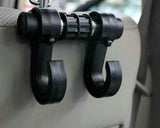 Practical Convenient Car Vehicle Car Seat Headrest Bag Hook - Black