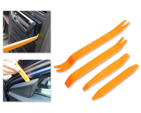 4 Pcs Vehicle Audio Trim Removal and Installer Pry Tools