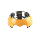 Glossy Series Stainless Steel Pet Bowl 2 in 1