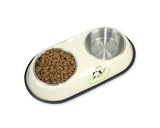 Twins Series Stainless Steel Pet Bowl