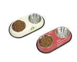Twins Series Stainless Steel Pet Bowl
