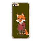 Red Fox Violinist Designer Phone Cases