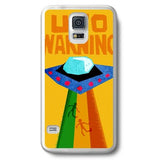 UFO Warning Designer Phone Cases