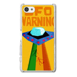 UFO Warning Designer Phone Cases