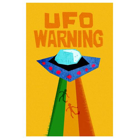 UFO Warning Designer Phone Cases