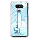 Sailing on A Blue Ocean Designer Phone Cases