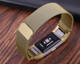 Magnet Stainless Steel Mesh Watch Band for Fitbit Alta - Gold