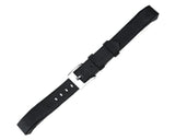 Replacement Leather Watch Band for Fitbit Alta - Black