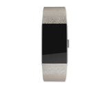 Replacement Leather Watch Band for Fitbit Charge 2 - Gold