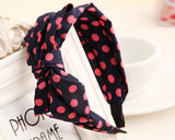 Korean Style Big Bow Polka Dots Headband