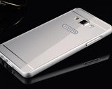 Stylish Bumper Series Samsung Galaxy A5 Aluminum Case - Silver