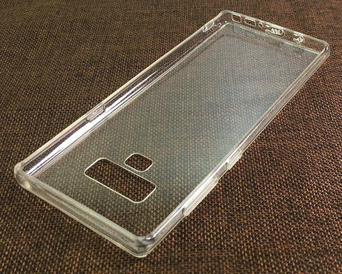Samsung Galaxy Note 9 Clear Case TPU Bumper with Acrylic Back