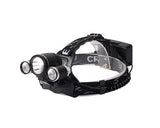 10W 1000 Lumens Rechargeable Outdoor Cycling Cree 3 LED Headlight
