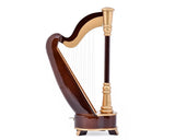 10 Inches Harp Music Box Replica Musical Instrument