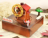 Vintage Countryside Music Box