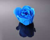 18 Pcs Romantic Rose Petal Flower Soap Gift Set - Blue