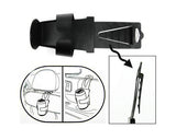 Universal Auto Car Door Bottle Clip Seat Drink Cup Holder Mount - Black