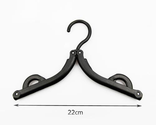 5 Pcs Plastic Folding Clothes Hanger - Green