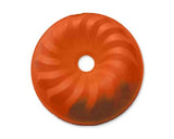 8.6 inches Bundt Pan Silicone Baking Mold - Orange